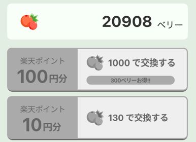 テクプラーム　ベリー無駄